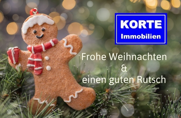 Weihnachts- & Neujahrsgruß von Korte Immobilien Fr