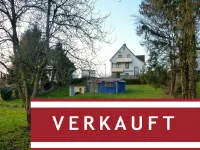 Rückansicht Haus und Garten