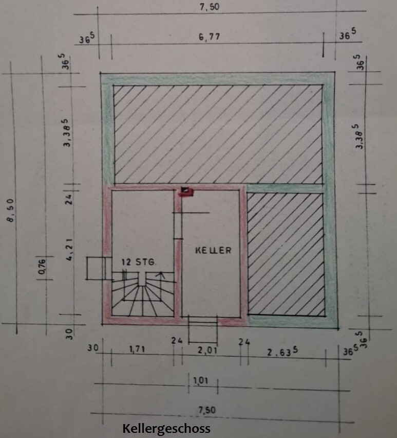 Grundriss Kellergeschoss