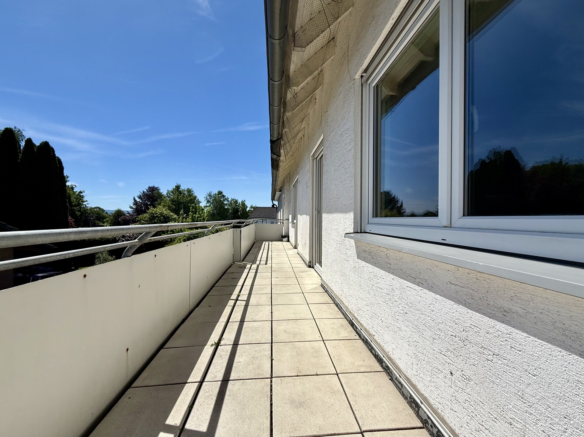 Großer Balkon
